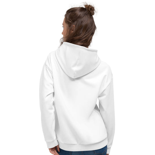 iSAW Unisex White Hoodie - iSAW Company