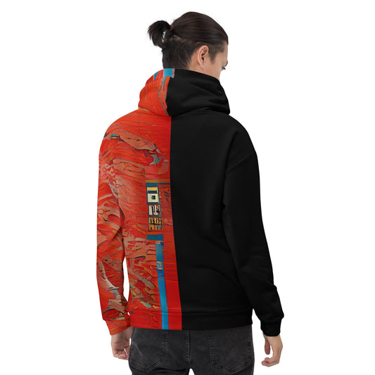 Half Black Half Hónghǎi - Unisex Hoodie - iSAW Company