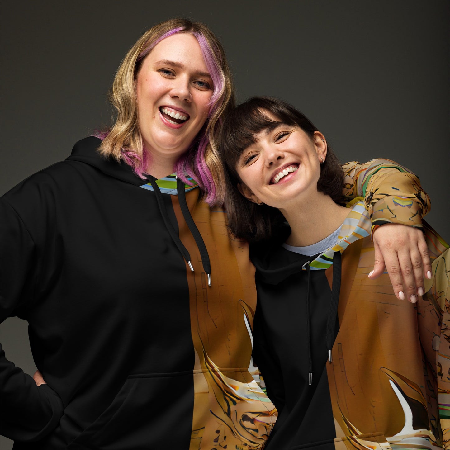 Half Black Half Gāolàng - Unisex Hoodie - iSAW Company