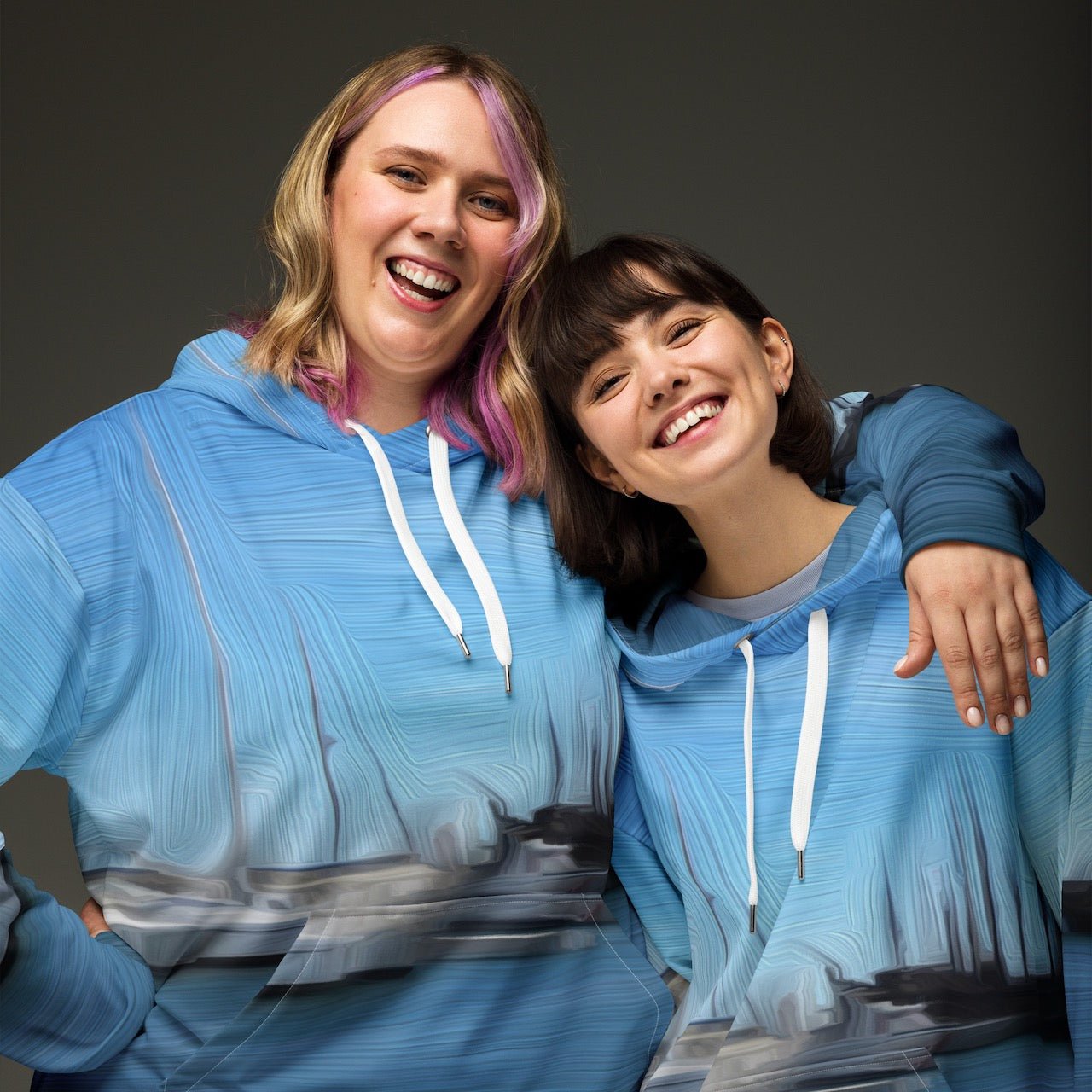 The Sleeping Yachts (at Morning) - Unisex Hoodie - iSAW Company