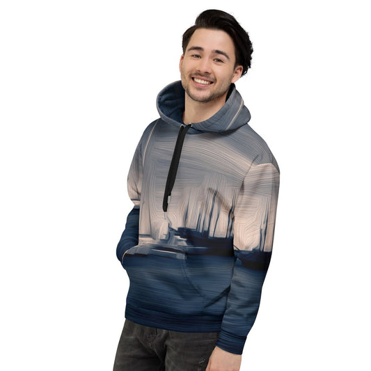 The Sleeping Yachts (at Sunrise) - Unisex Hoodie - iSAW Company