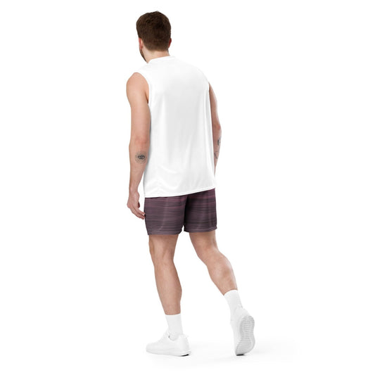 The Sleeping Yachts (at Evening) - Unisex Mesh Shorts - iSAW Company