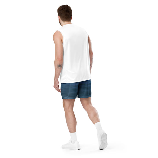 The Sleeping Yachts (at Morning) - Unisex Mesh Shorts - iSAW Company