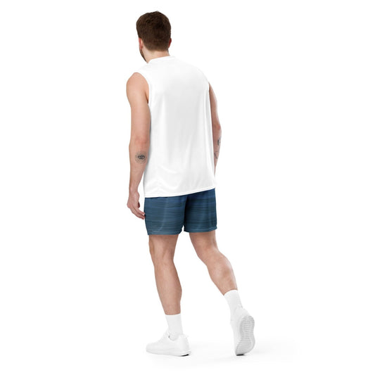 The Sleeping Yachts (at Morning) - Unisex Mesh Shorts - iSAW Company