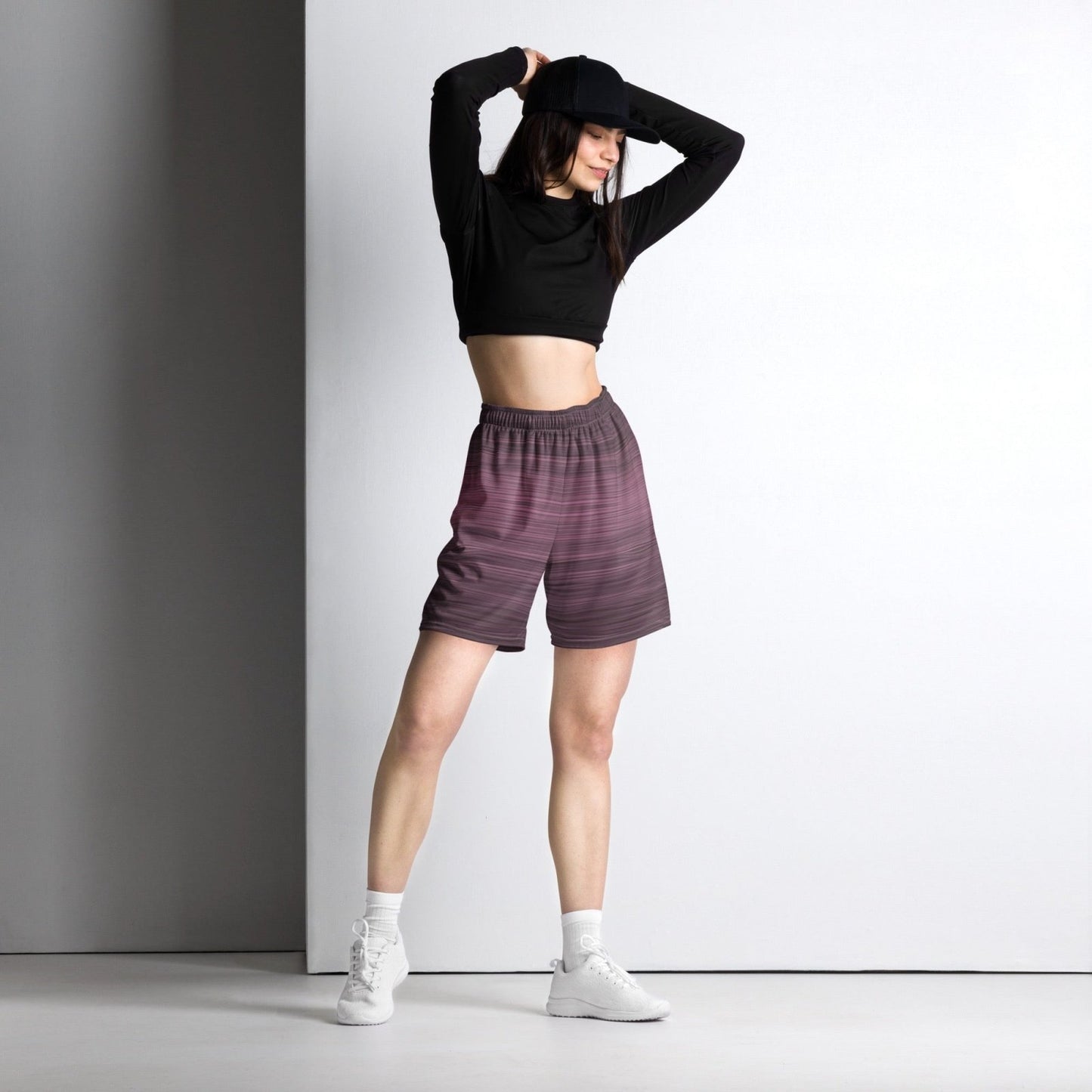 The Sleeping Yachts (at Evening) - Unisex Mesh Shorts - iSAW Company