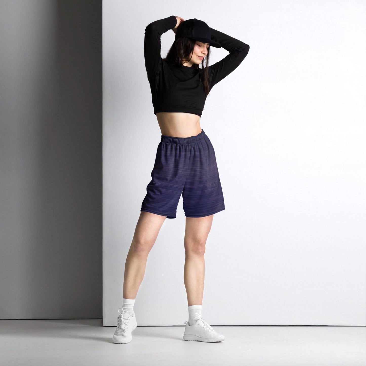 The Sleeping Yachts (at Sunset) - Unisex Mesh Shorts - iSAW Company