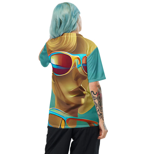 Retro Cool Blue - Womens Sports Jersey - iSAW Company