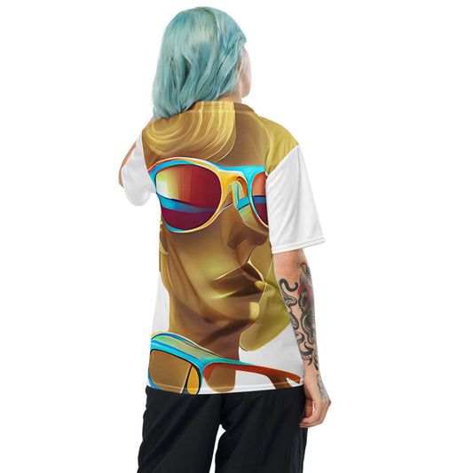 Retro Cool White - Womens Sports Jersey - iSAW Company