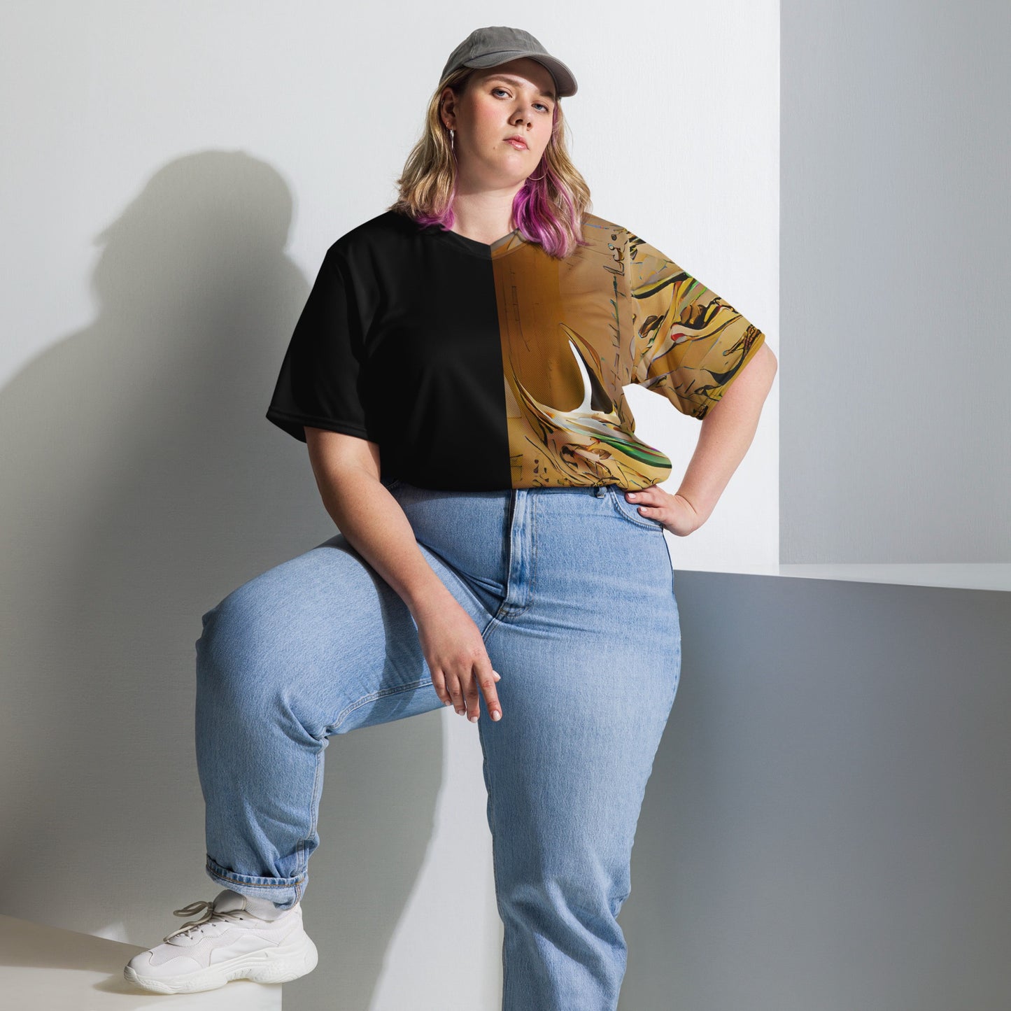 Half Black Half Gāolàng - Unisex Sports Jersey - iSAW Company