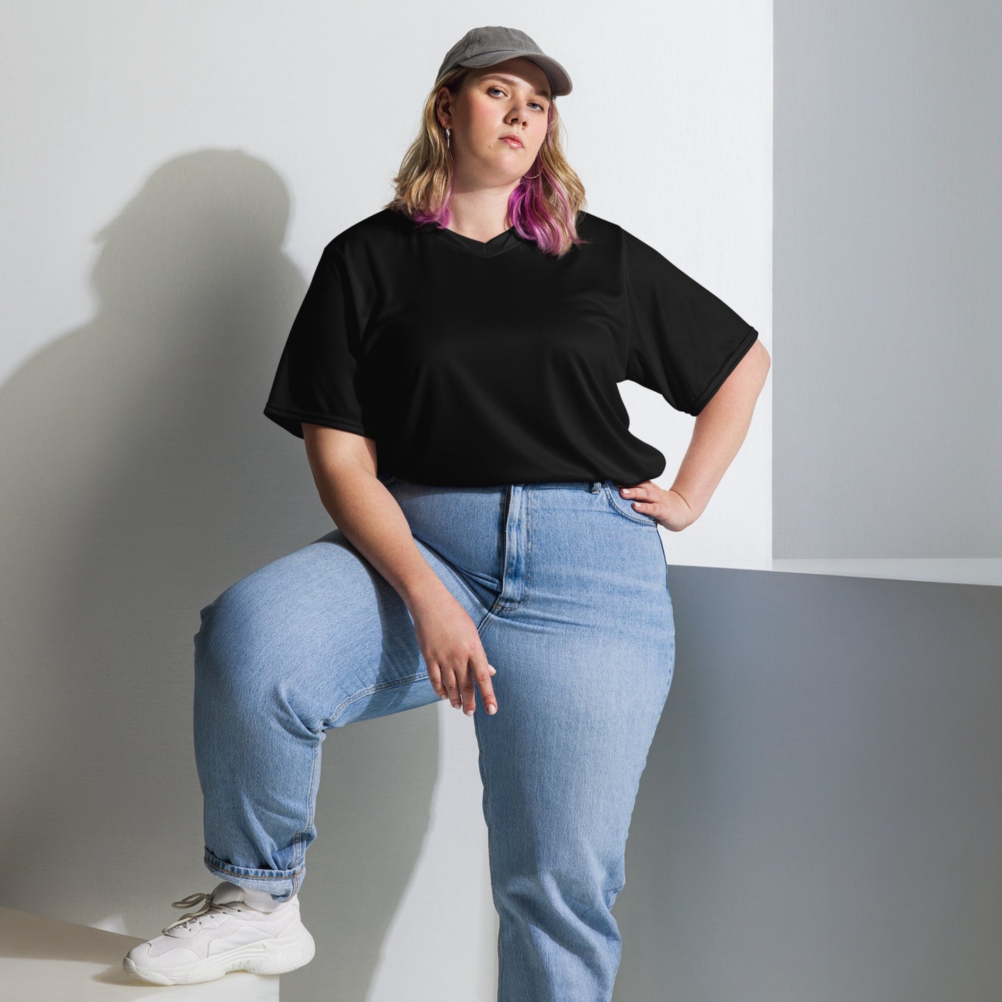 iSAW Unisex Black Sports Jersey - iSAW Company