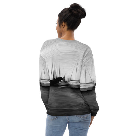 The Sleeping Yachts (at Night) - Unisex Sweatshirt - iSAW Company
