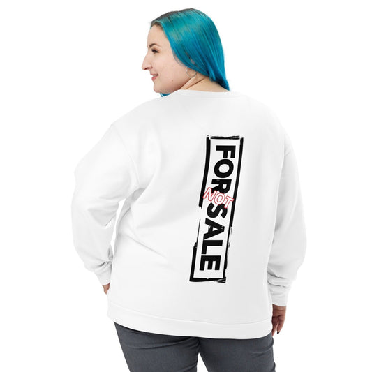 Not For Sale Black Stamp - Unisex Sweatshirt - iSAW Company