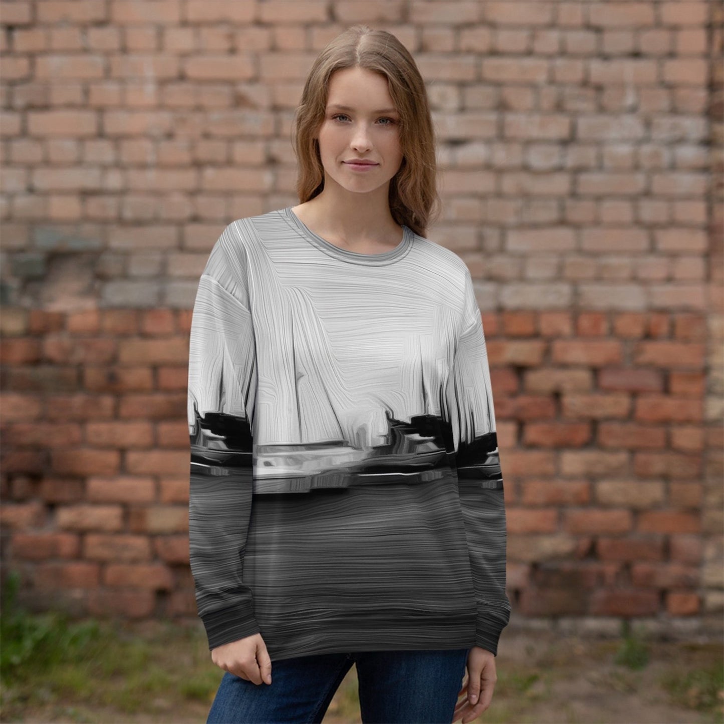 The Sleeping Yachts (at Night) - Unisex Sweatshirt - iSAW Company