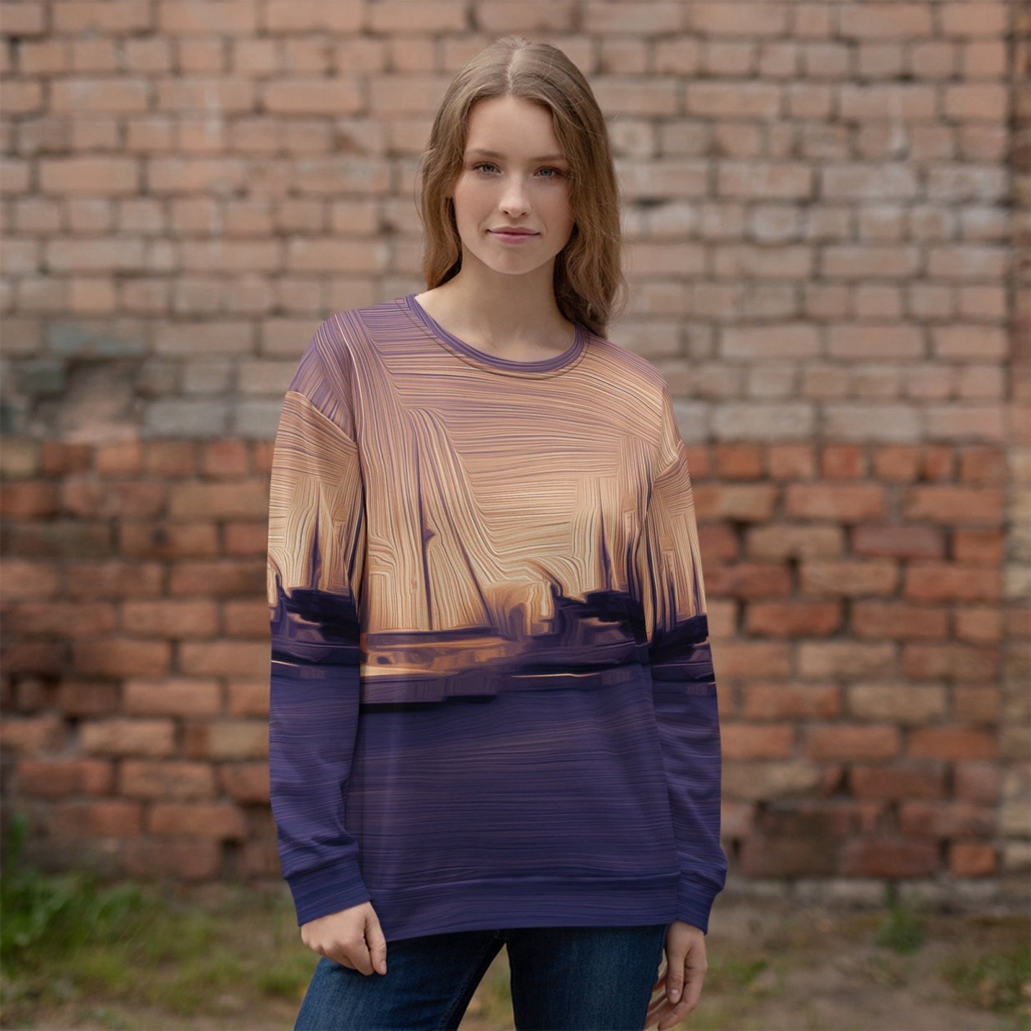The Sleeping Yachts (at Sunset) - Unisex Sweatshirt - iSAW Company