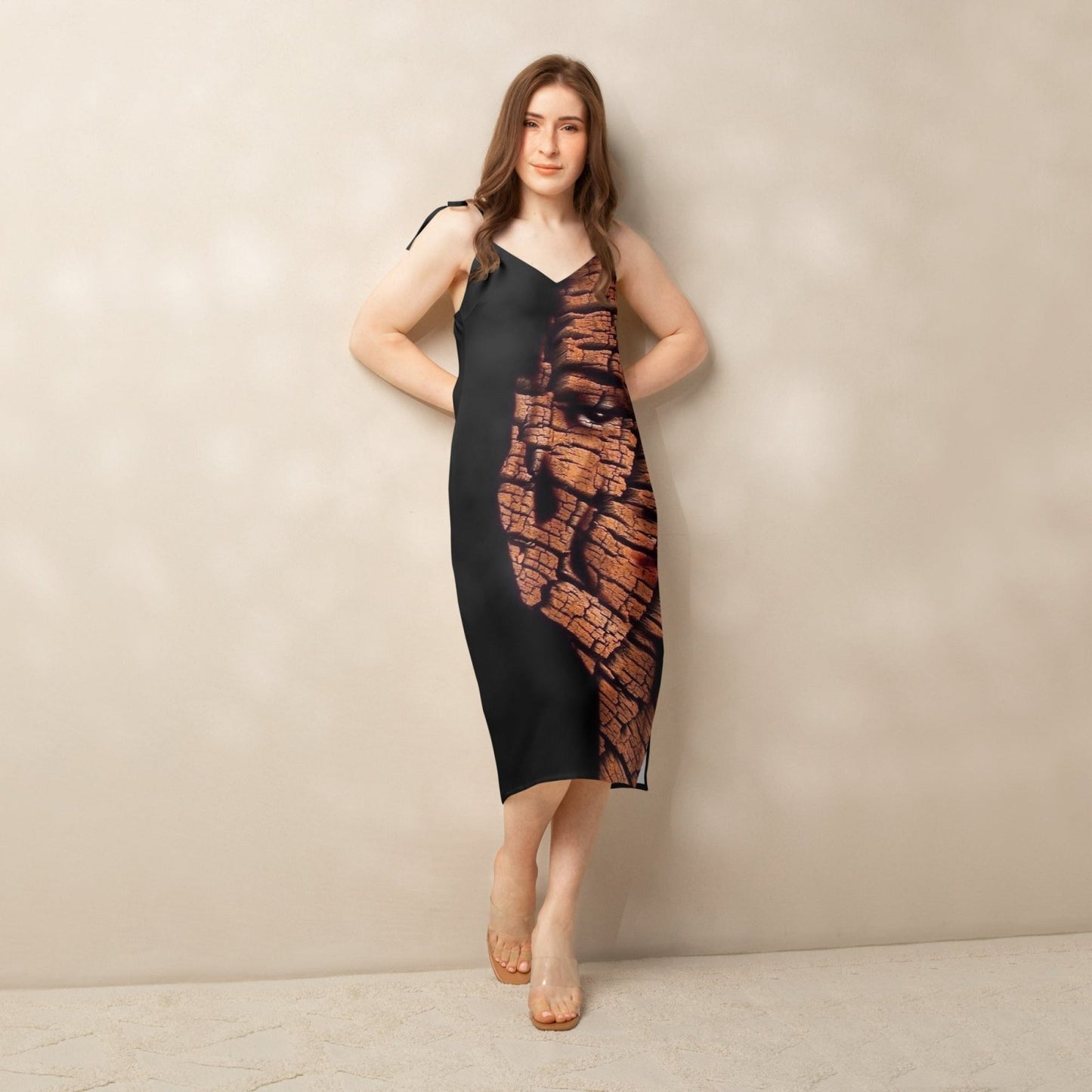 Bored Stiff - Womens Chiffon Slip Dress - iSAW Company