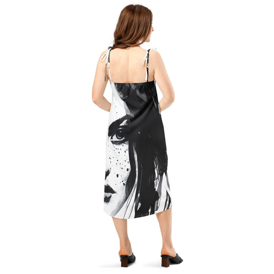 I'm Emotionally Empty - Womens Chiffon Slip Dress - iSAW Company