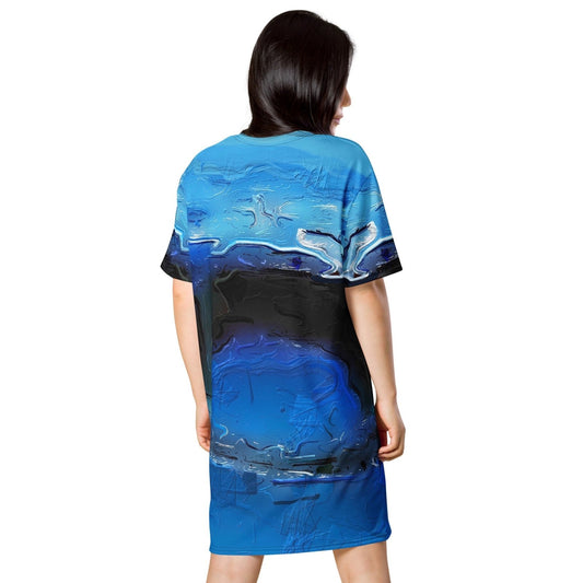 A Drop In The Ocean - Womens T-Shirt Dress - iSAW Company