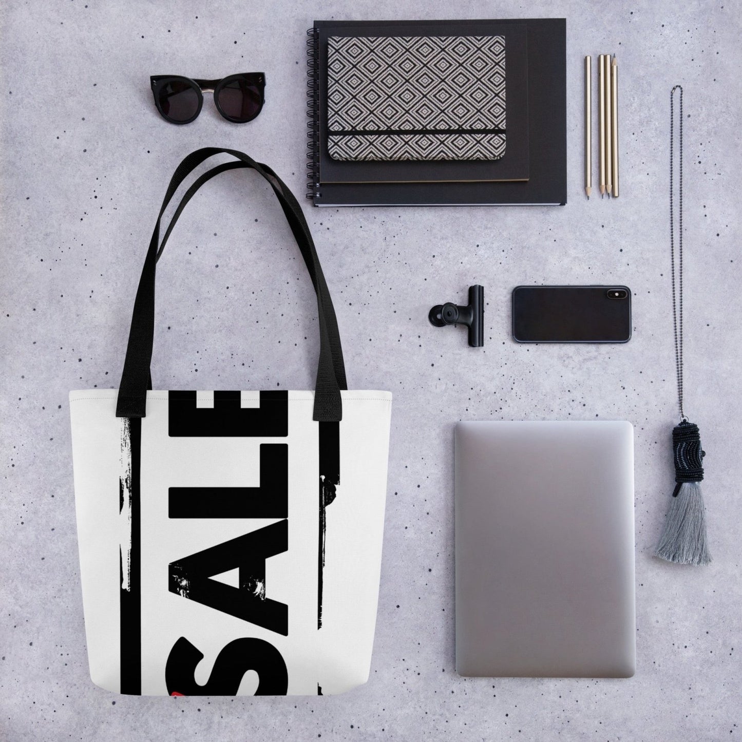 Not For Sale Big Black Stamp - Tote Bag - iSAW Company