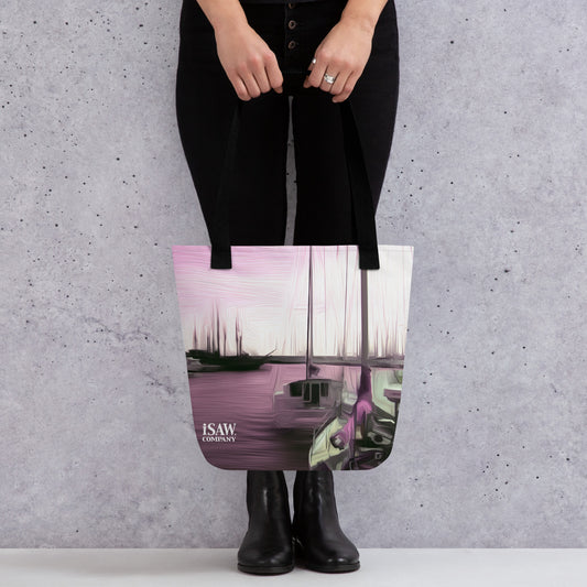 The Sleeping Yachts (at Evening) - Tote Bag
