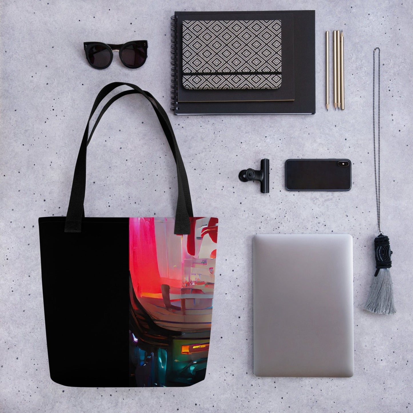Half Black Half Báijiǔ - Tote Bag - iSAW Company