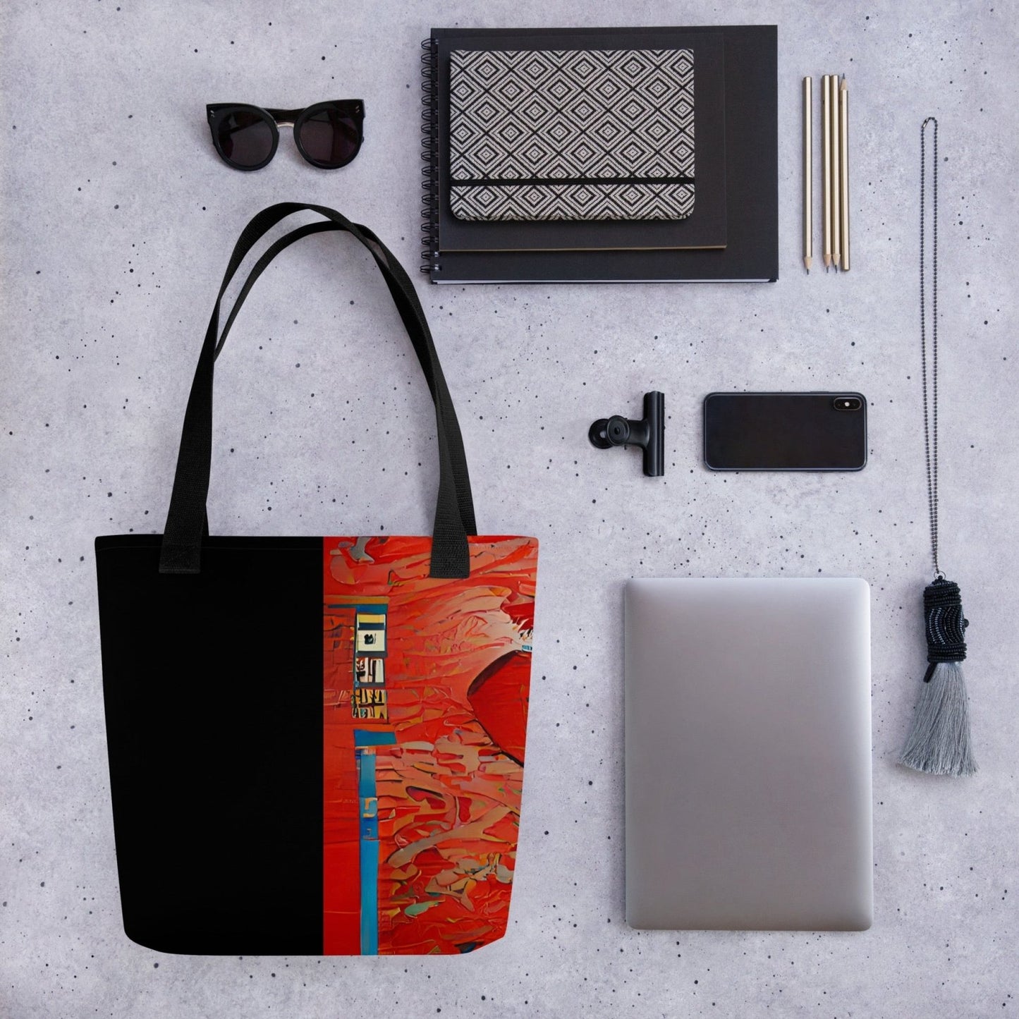 Half Black Half Hónghǎi - Tote Bag - iSAW Company