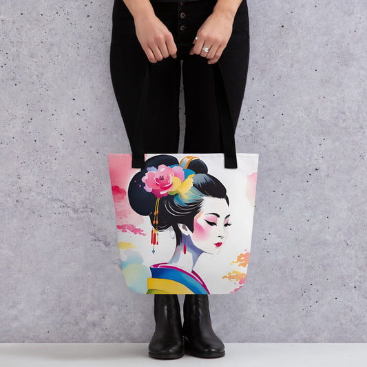 Geisha Girl - Tote Bag - iSAW Company - iSAW Company
