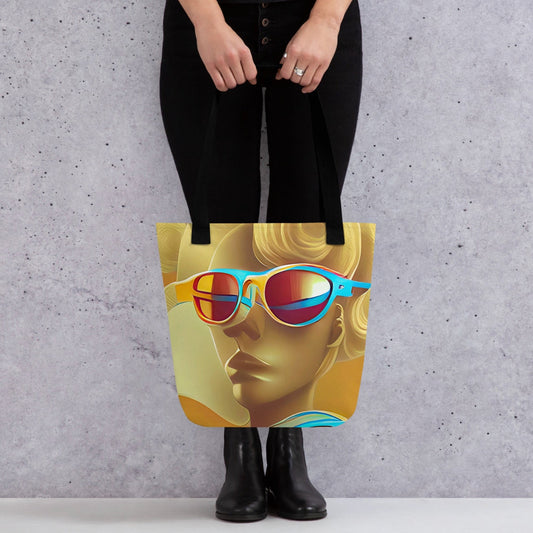 Retro Cool Orange - Tote Bag - iSAW Company - iSAW Company