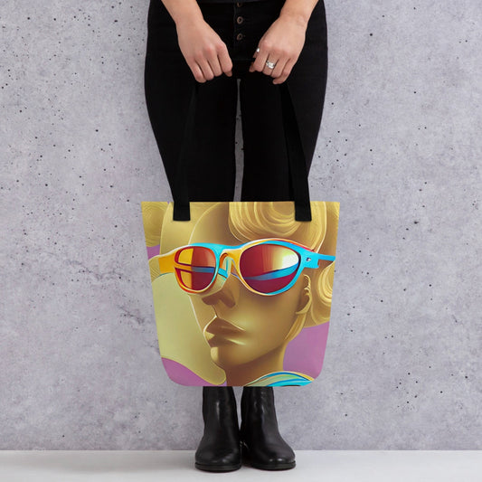 Retro Cool Pink - Tote Bag - iSAW Company - iSAW Company
