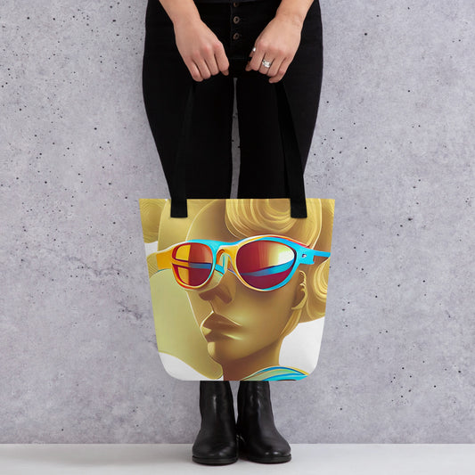 Retro Cool White - Tote Bag - iSAW Company - iSAW Company