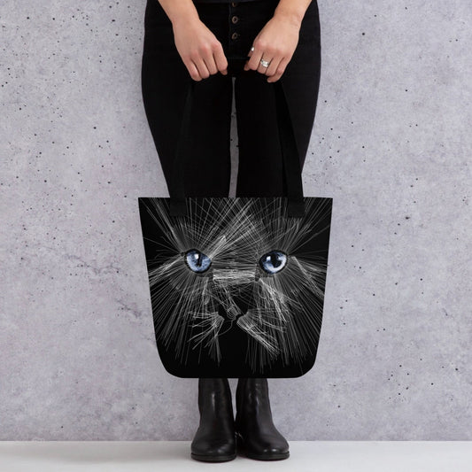 Mister Whiskers - Tote Bag - iSAW Company - iSAW Company