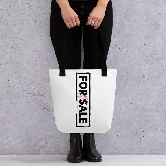Not For Sale Small Black Stamp - Tote Bag - iSAW Company