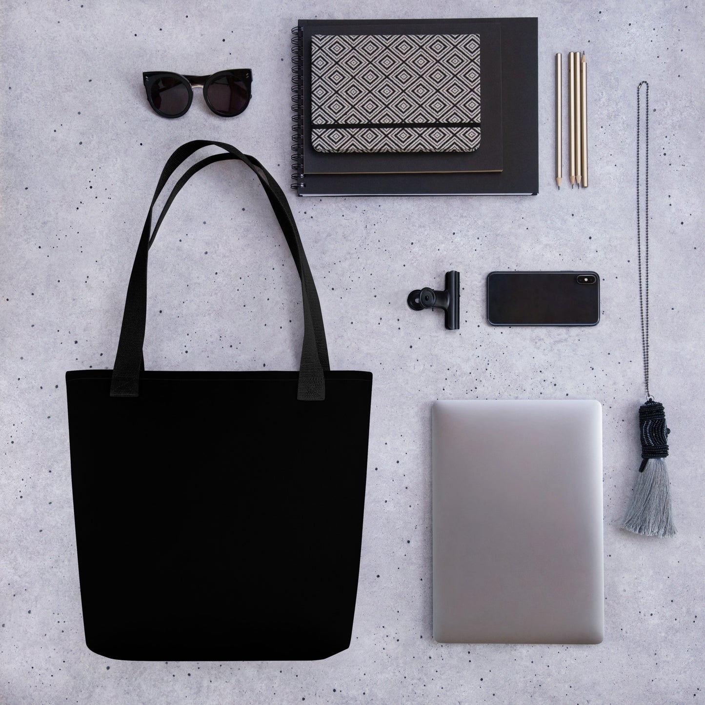 iSAW Black Tote Bag - iSAW Company - iSAW Company