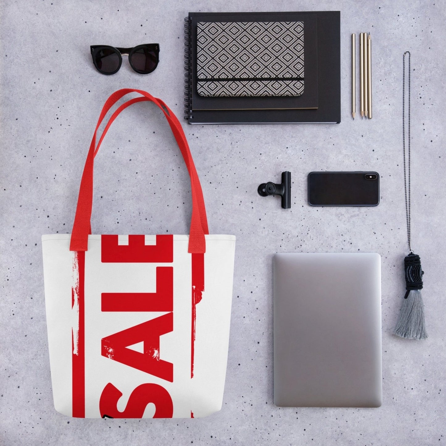 Not For Sale Big Red Stamp - Tote Bag - iSAW Company