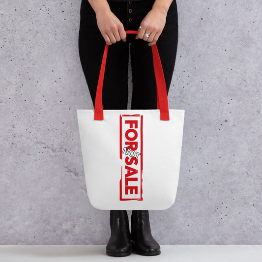 Not For Sale Small Red Stamp - Tote Bag - iSAW Company