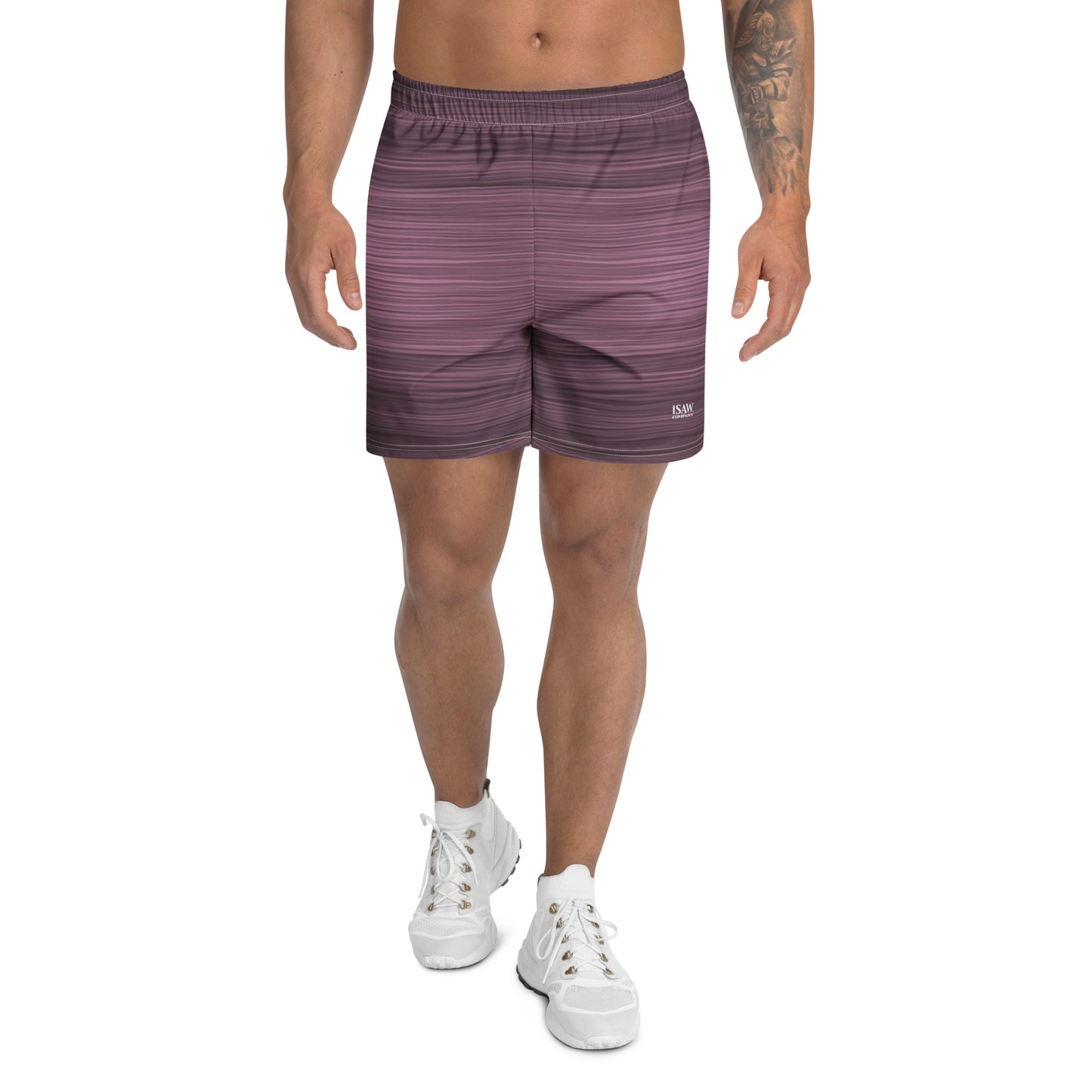The Sleeping Yachts (at Evening) - Unisex Athletic Shorts - iSAW Company