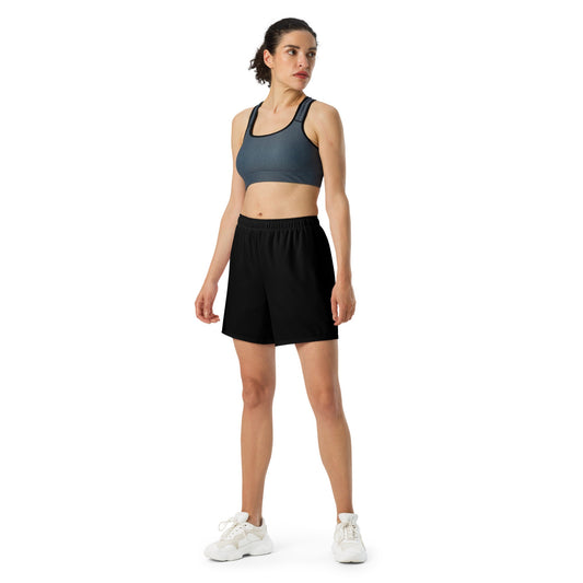iSAW Unisex Black Athletic Shorts - iSAW Company