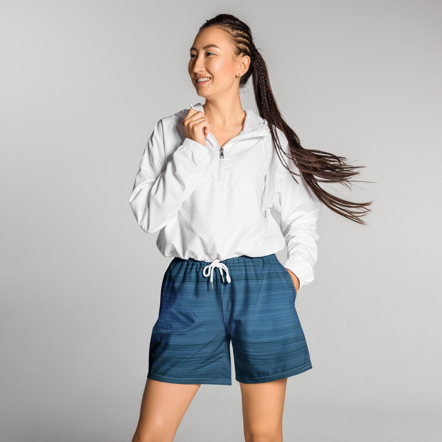 The Sleeping Yachts (at Morning) - Unisex Athletic Shorts - iSAW Company