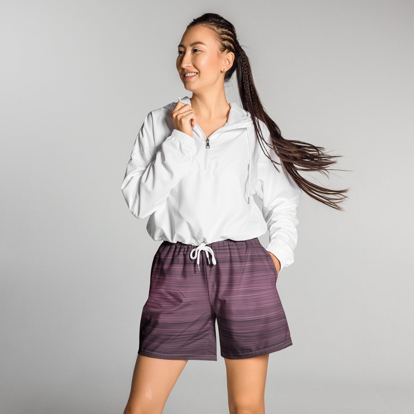 The Sleeping Yachts (at Evening) - Unisex Athletic Shorts - iSAW Company