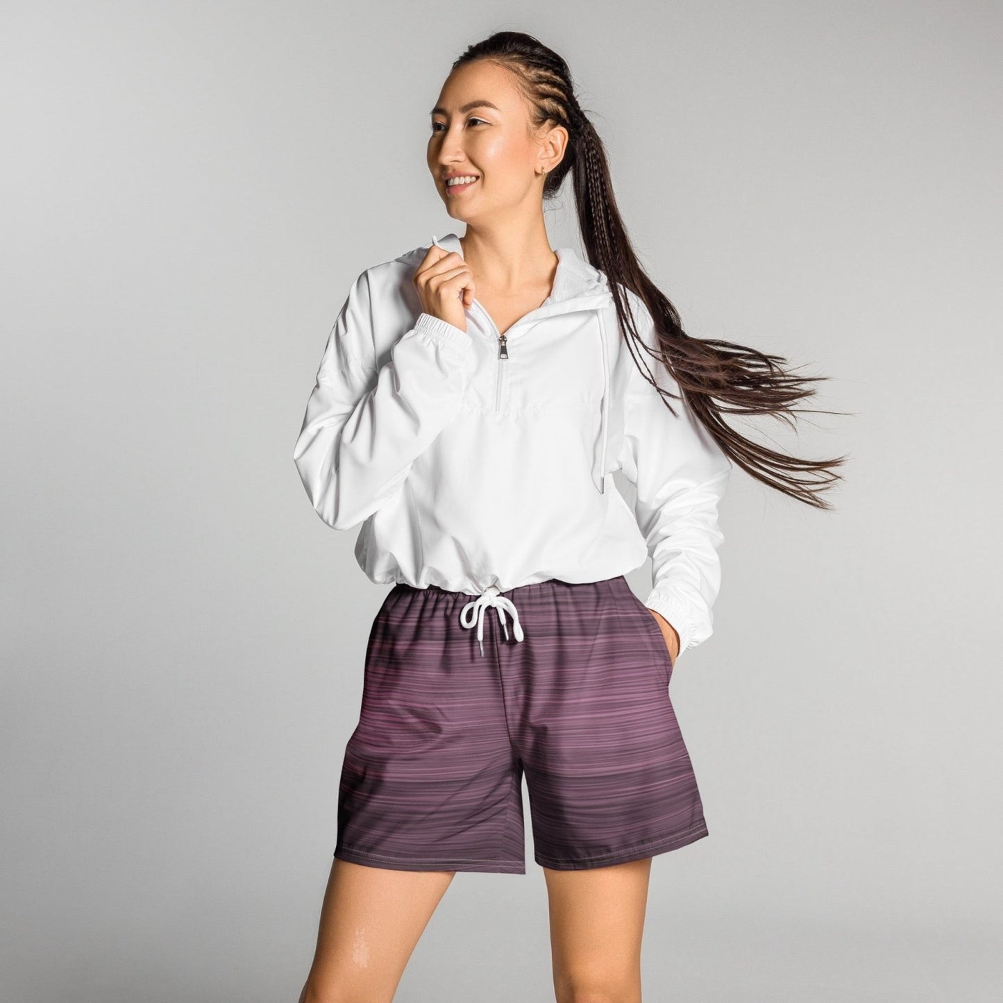 The Sleeping Yachts (at Evening) - Unisex Athletic Shorts - iSAW Company