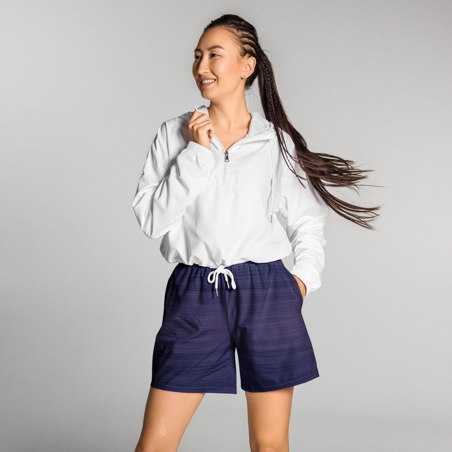 The Sleeping Yachts (at Sunset) - Unisex Athletic Shorts - iSAW Company