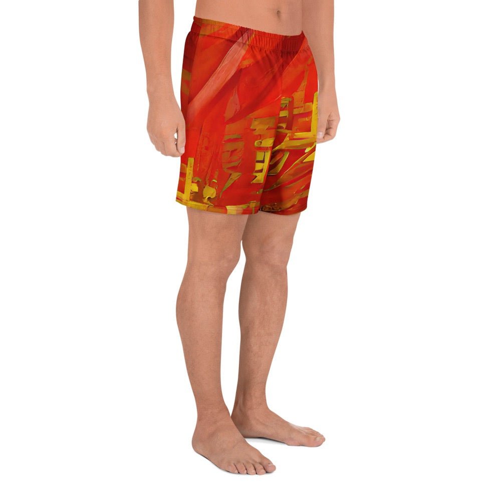 Qízhì - Unisex Athletic Shorts - iSAW Company