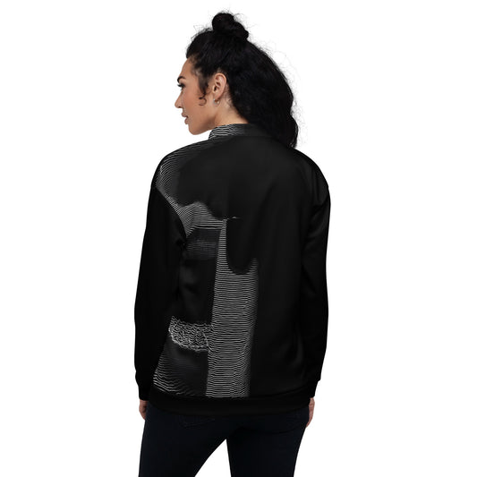 Shhh! - Womens Bomber Jacket - iSAW Company