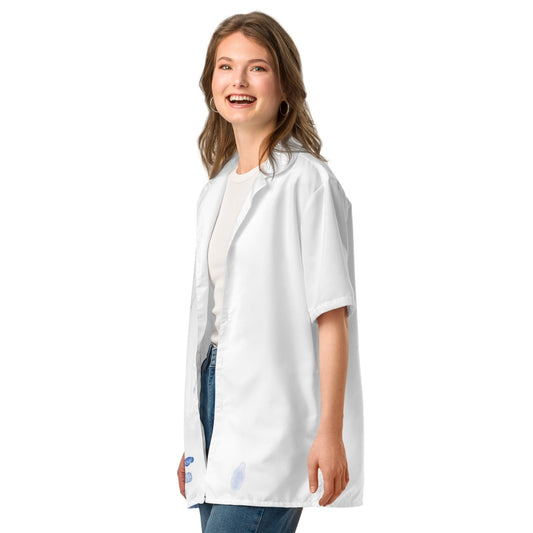 Watercolour Blue Splash - Unisex Button Shirt - iSAW Company