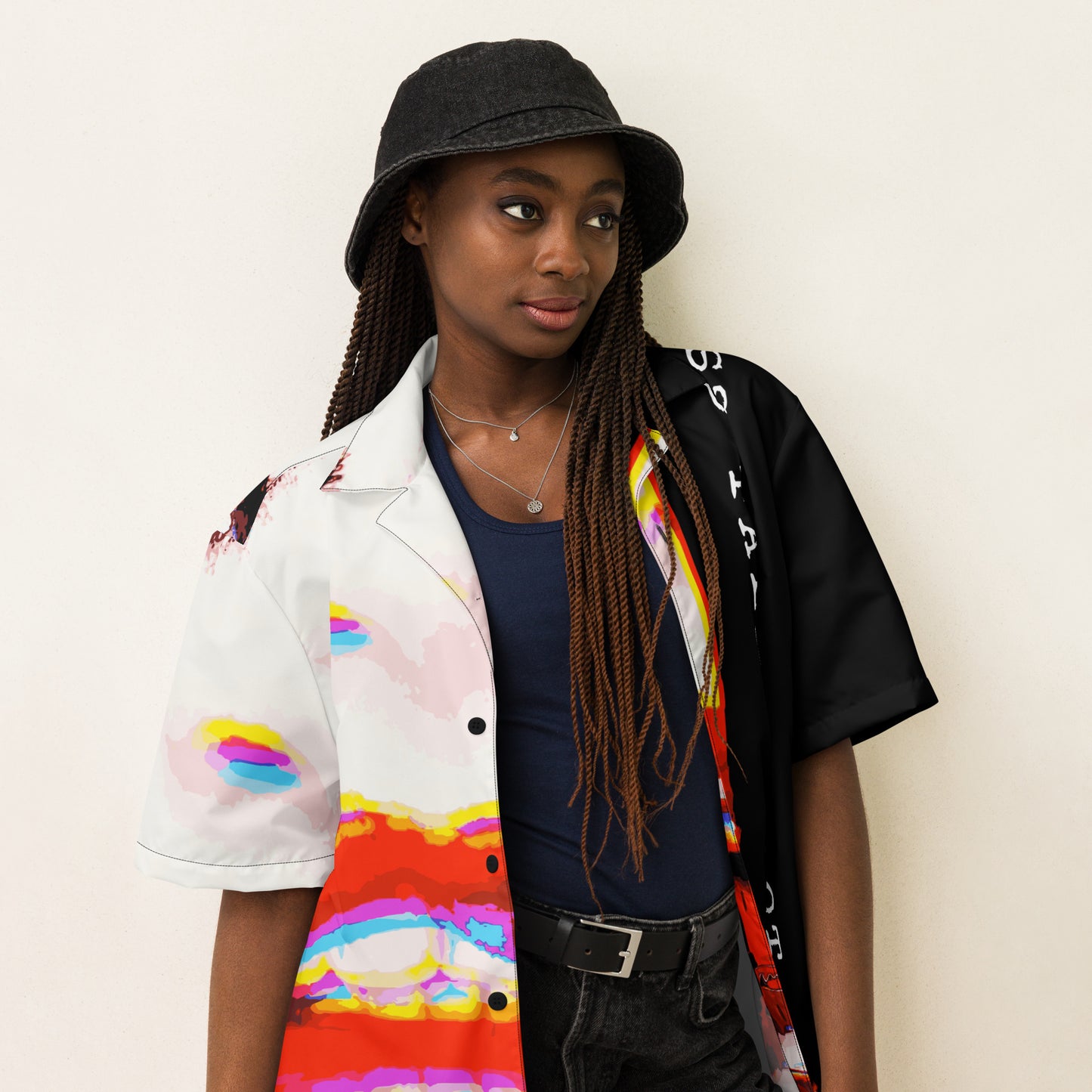 Miss Talk A Lot - Womens Button Shirt - iSAW Company