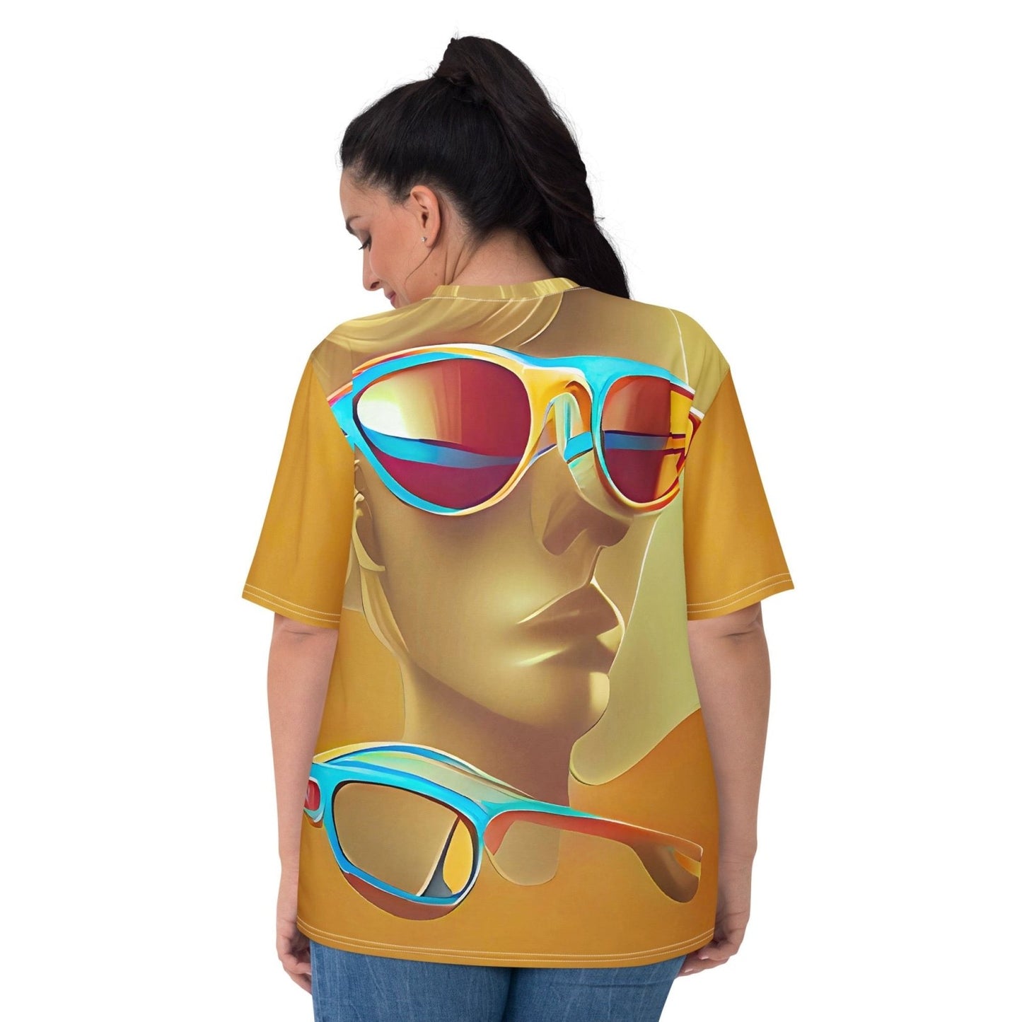 Retro Cool Orange - Womens T-Shirt - iSAW Company