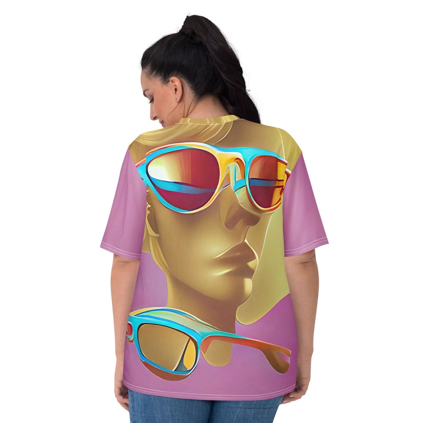 Retro Cool Pink - Womens T-Shirt - iSAW Company