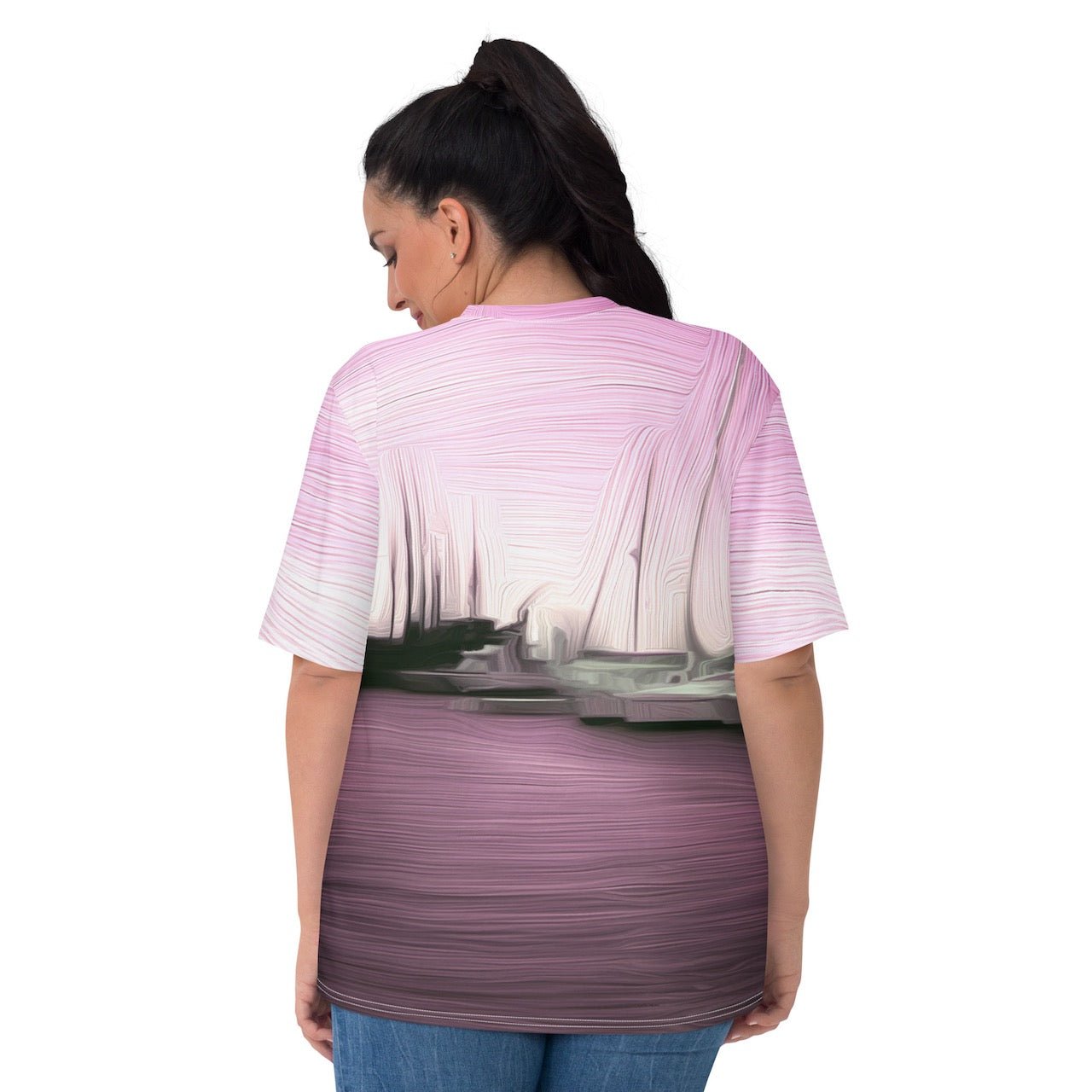 The Sleeping Yachts (at Evening) - Womens T-Shirt - iSAW Company