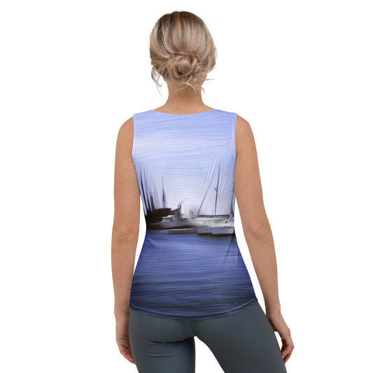 The Sleeping Yachts (at Afternoon) - Womens Tank Top - iSAW Company