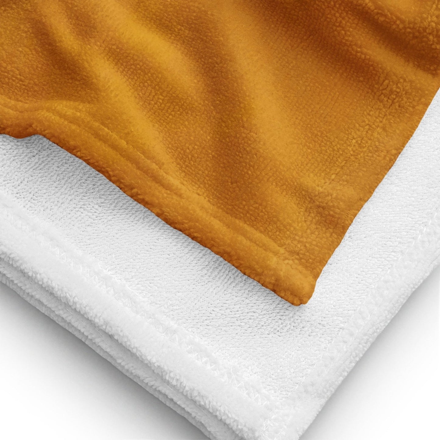 Retro Cool Orange - Beach Towel - iSAW Company