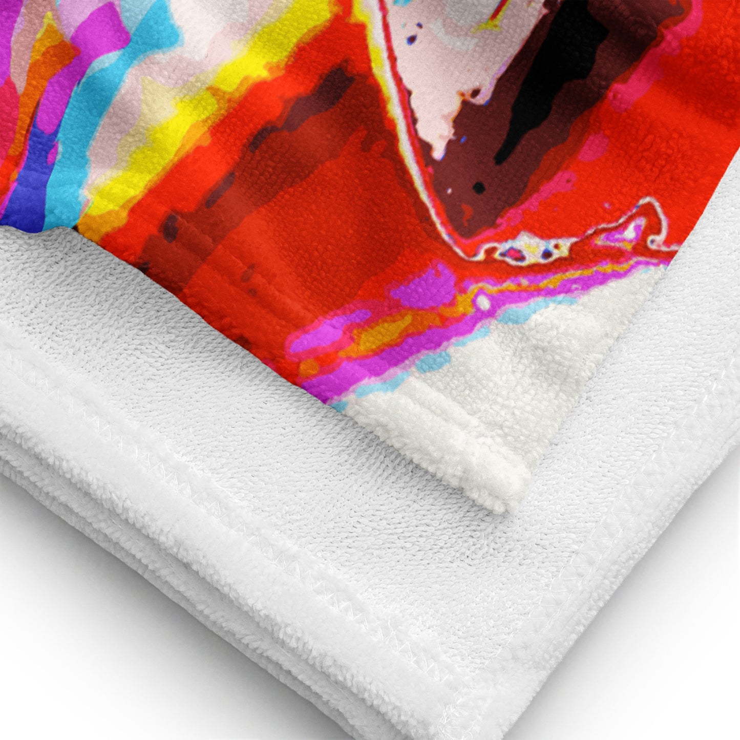 Miss Talk A Lot - Beach Towel - iSAW Company